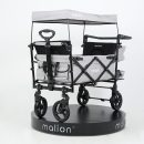 LANSMANA ÖZEL - Malion Family Rider GRİ - Sineklik, Yağmurluk ve Termal Çanta HEDİYE