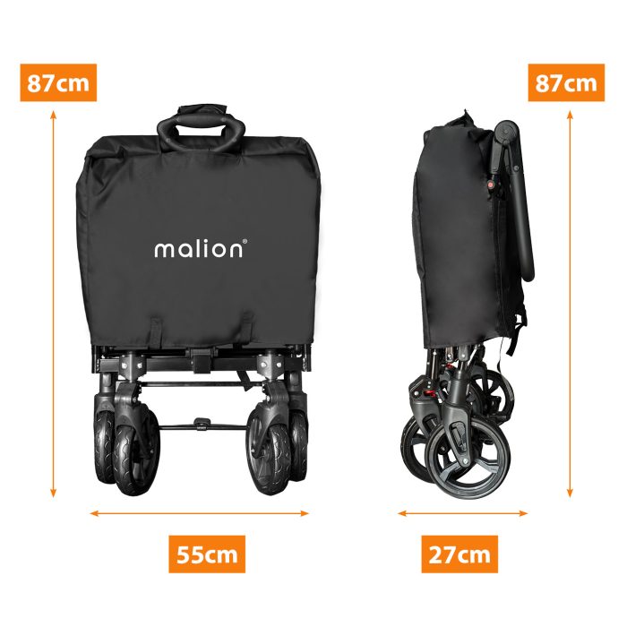 LANSMANA ÖZEL - Malion Family Rider GRİ - Sineklik, Yağmurluk ve Termal Çanta HEDİYE - Görsel 12